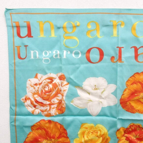 Authentic Ungaro Floral handkerchief [Used] - Picture 2 of 7